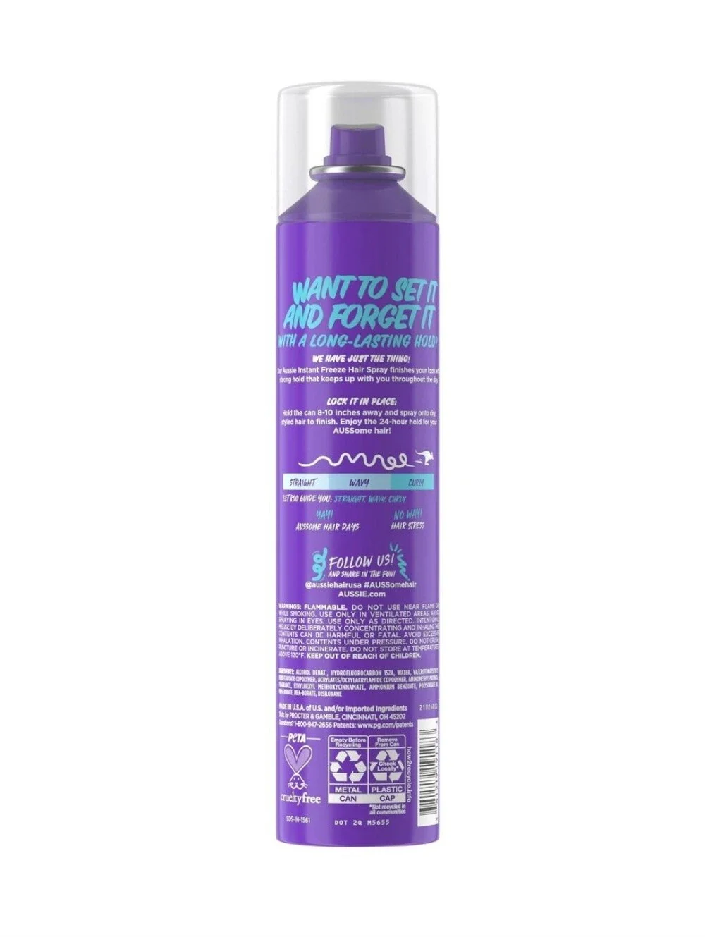 ⭐4/$15 Aussie Instant Freeze Hair Spray